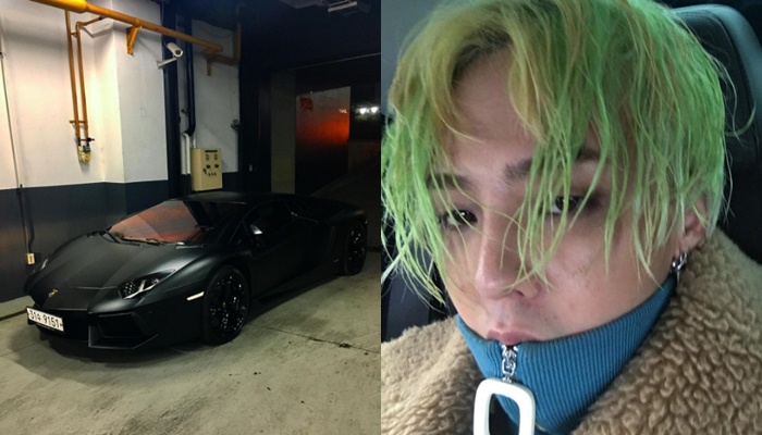 지드래곤 차 사진 공개 