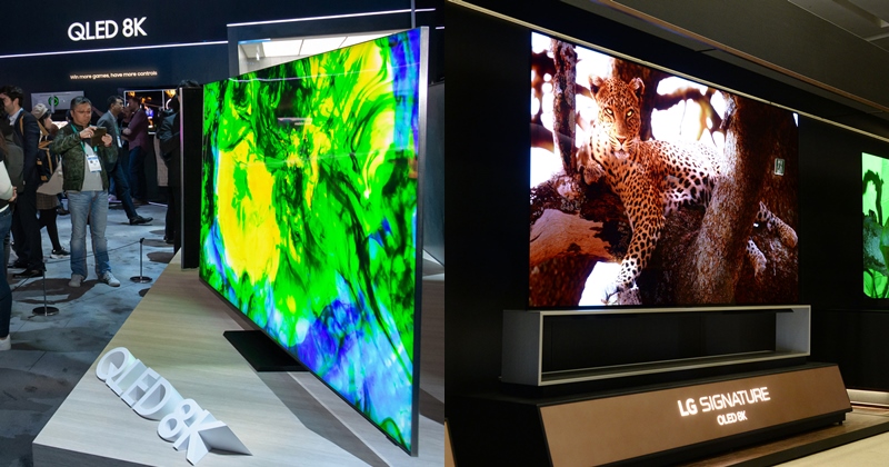 QLED냐, OLED냐… 삼성-LG TV전쟁 갈수록 격렬해진다 | 위키트리