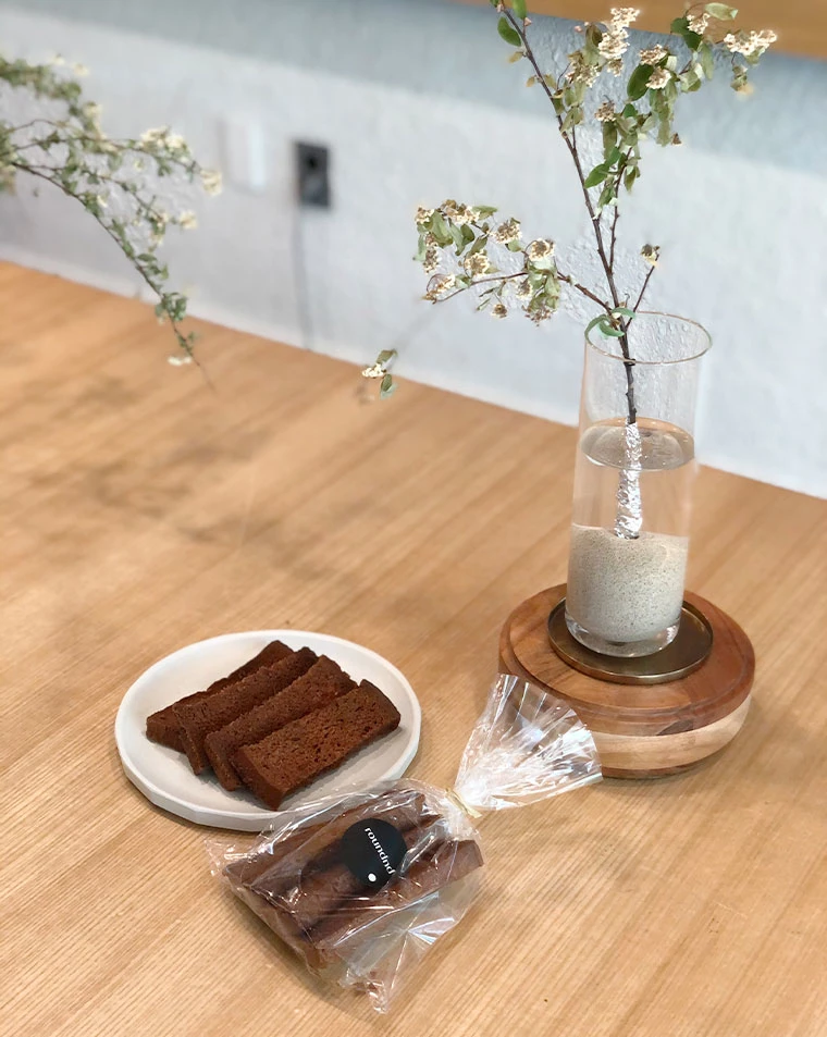 라운드앤드 파티시에의 추천 메뉴 '식빵 러스크' / 위키트리 브랜드 업 스튜디오