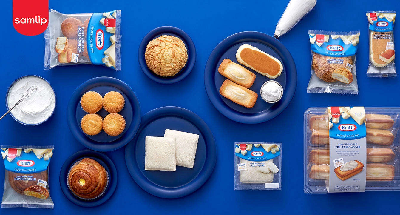 SPC삼립, 크래프트 크림치즈 활용한 베이커리 5종 출시 | 위키트리