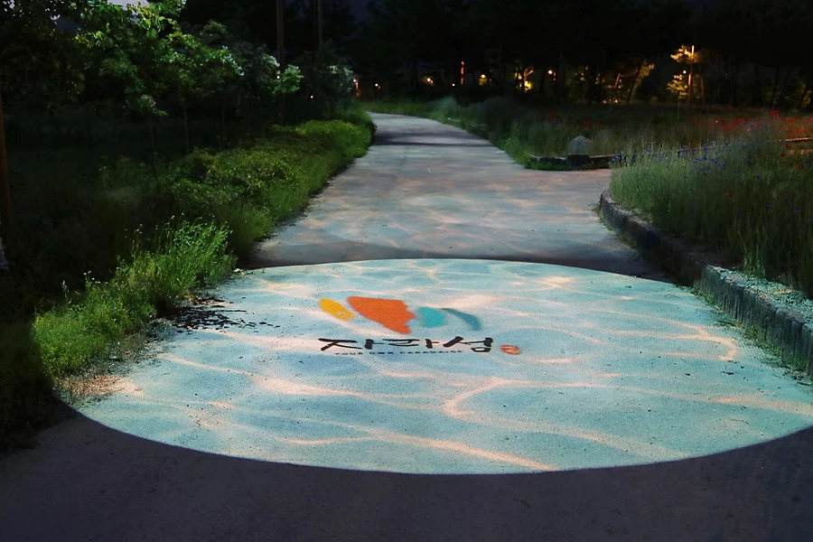 자라섬 야간경관 / 가평군청