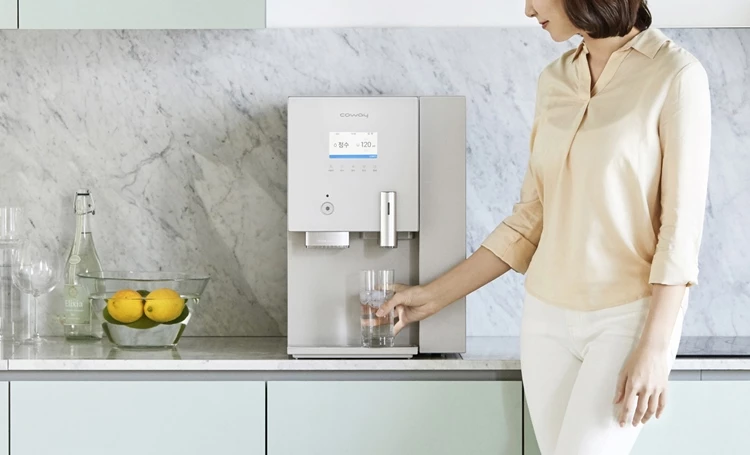 추출할 때마다 탄산수가 바로 생성돼서 항상 신선한 탄산수를 마실 수 있다.