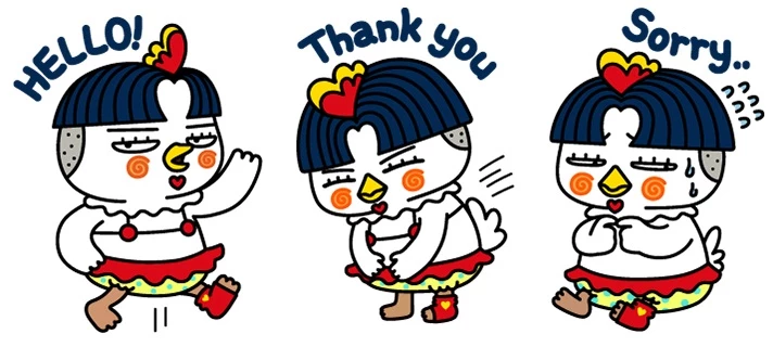삼양식품이 최근 한국, 일본 라인 메신저에 불닭 캐릭터인 '호치' 이모티콘를 출시하는 등 호치를 활용한 굿즈로 브랜드를 적극 강화하고 있다. 사진제공   / 삼양식품