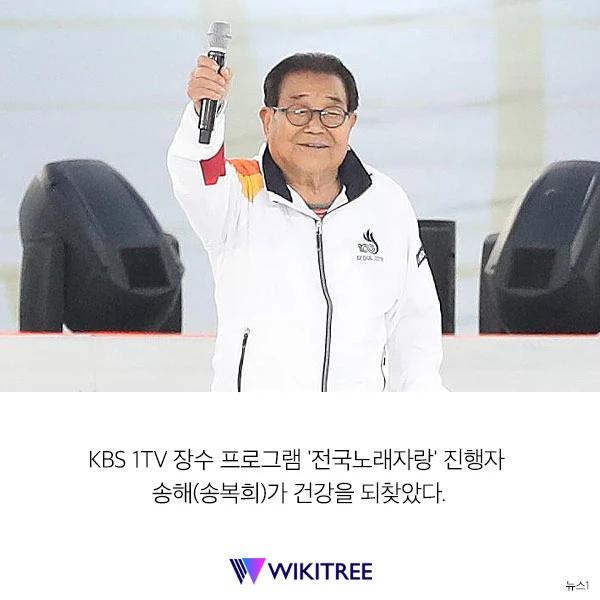 입원했던 송해, '전국노래자랑'에 다시 돌아온다.