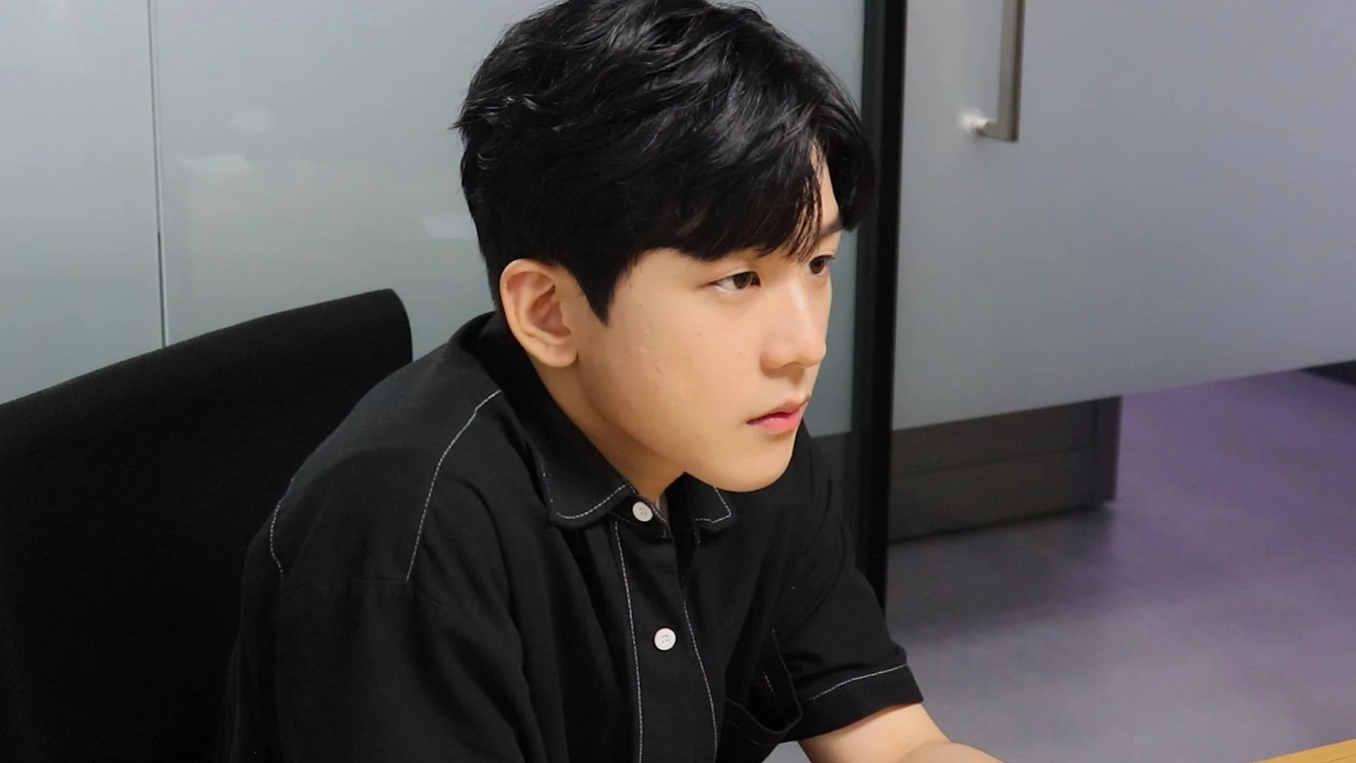 위키트리 사옥에서 인터뷰 중인 김기해 / 이하 권상민 기자 촬영