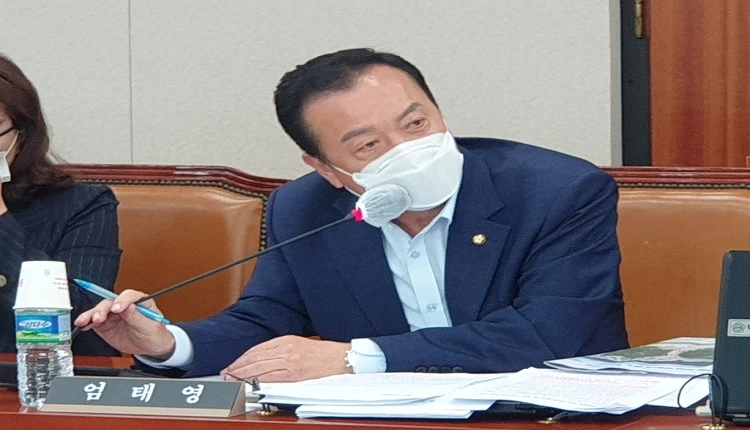 질의하는 엄태영 의원/사진=연합뉴스