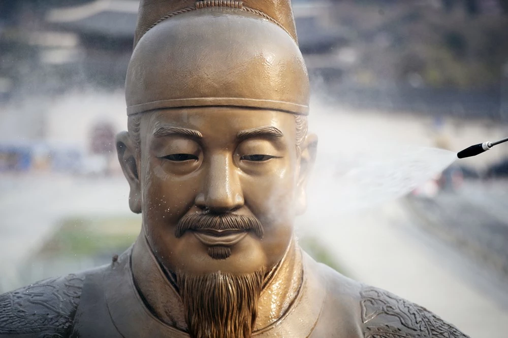 광화문 세종대왕상 / 연합뉴스