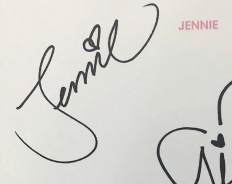 진짜 제니 사인 / 온라인 커뮤니티 이토랜드