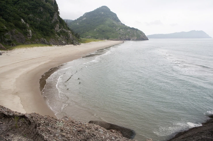 우이도 진리마을 띠밭넘어 해변
