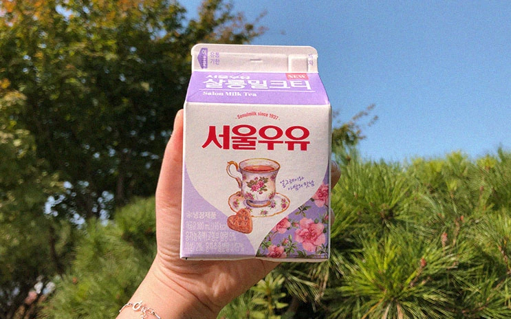 위키트리 / 서울우유 살롱밀크티