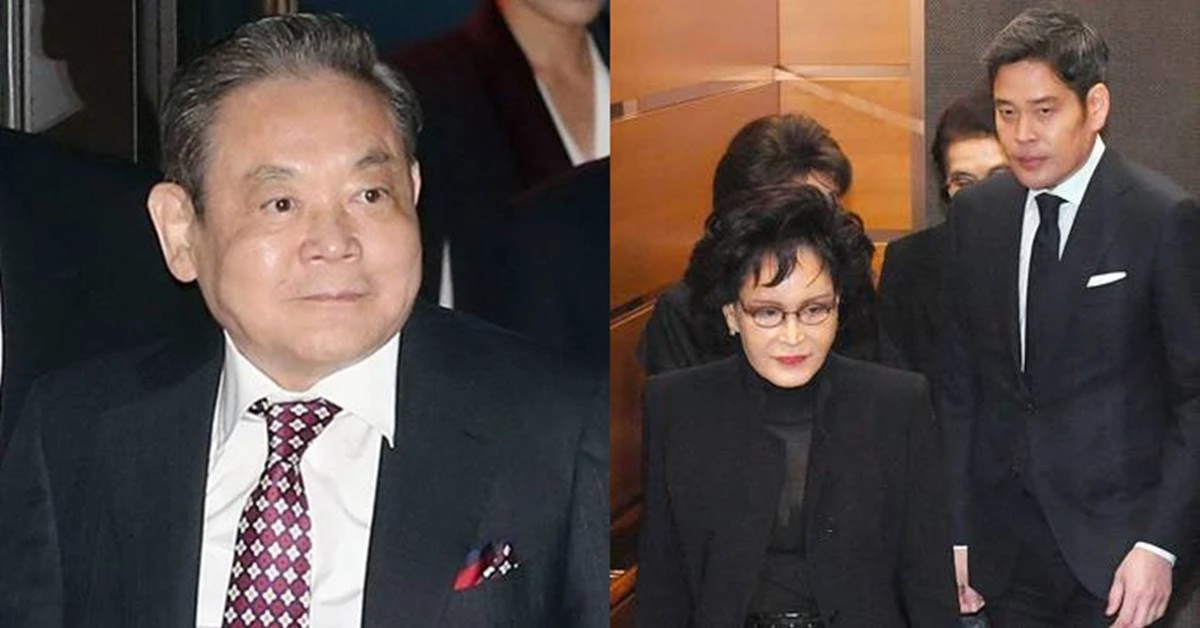 이건희 삼성그룹 회장, 이명희 신세계그룹 회장, 정용진 신세계그룹 부회장 / 뉴스1