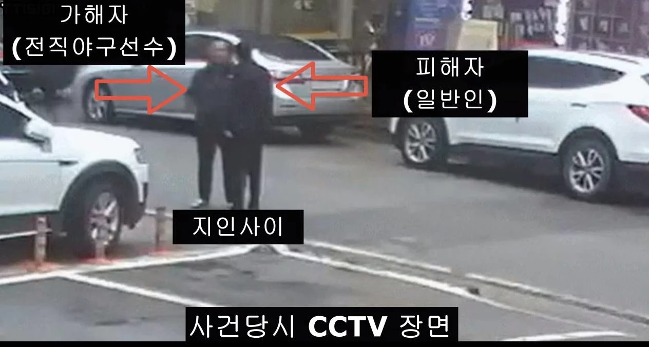 사건 당시 CCTV 영상 / 이하 유튜브 'ttisigi띠식이'