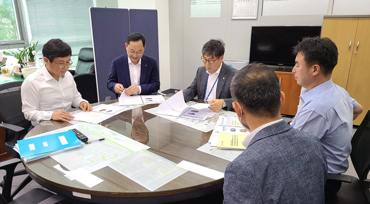 명현관 군수 국비확보 중앙부처 방문