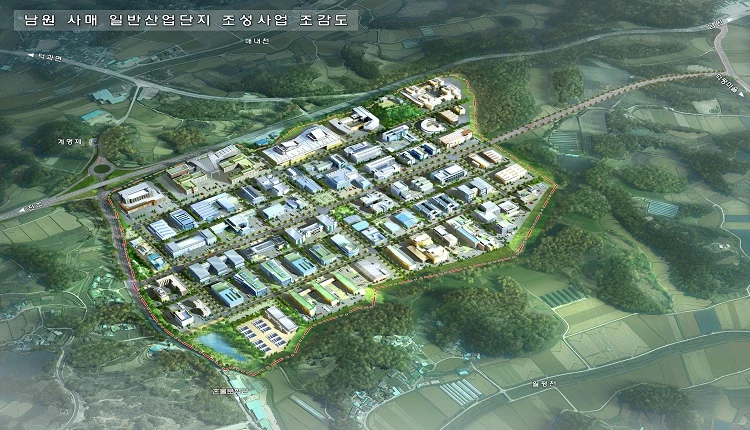 일반산업단지 조성사업 조감도 / 남원시