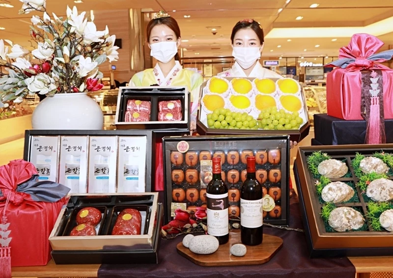 롯데백화점 설 선물세트 홍보 이미지 / 롯데쇼핑 제공