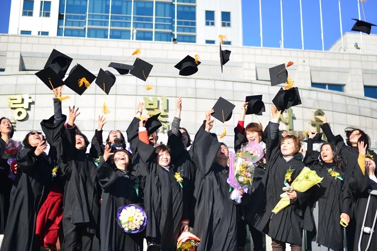 졸업식 사진