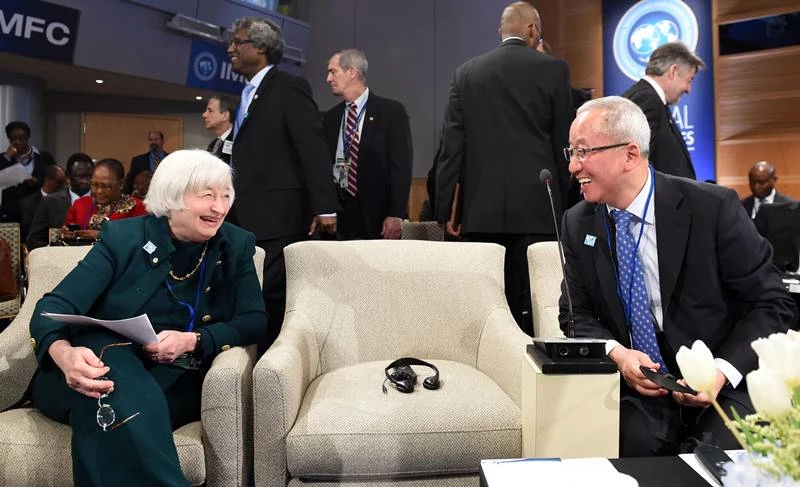 재닛 옐런 미국 재무장관 지명자(왼쪽) / 뉴스1