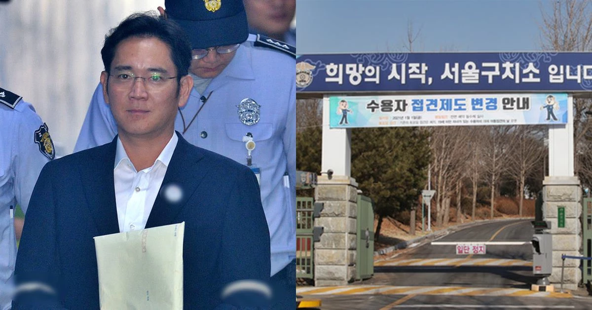 국정농단에 연루돼 구속 수감 중인 이재용 삼성그룹 부회장이 2017년 6월 3일 오전 서울 서초구 서울중앙지법에 도착해 공판에 출석하고 있다. /뉴스1