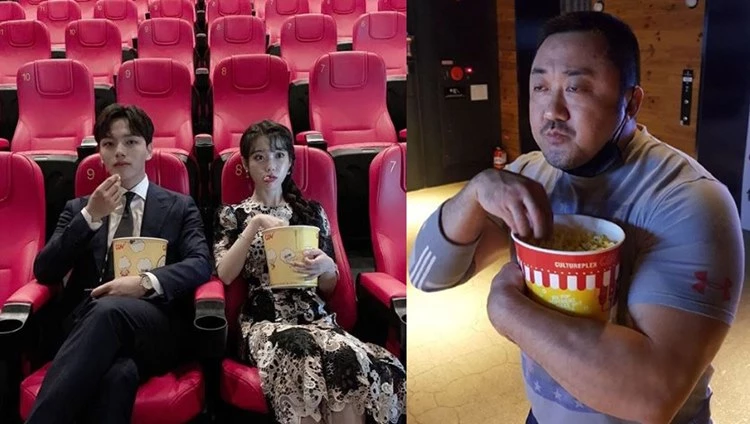 기사와 관련 없는 사진 / 아이유, 마동석 인스타그램