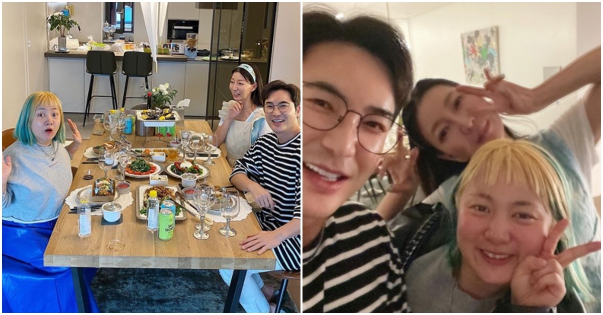 Don T Say Anything To These People We Had A Home Party With Woori Kim And Narae Park Photo Newsdir3