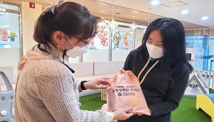 순창행복맘꾸러미 배부 / 순창군