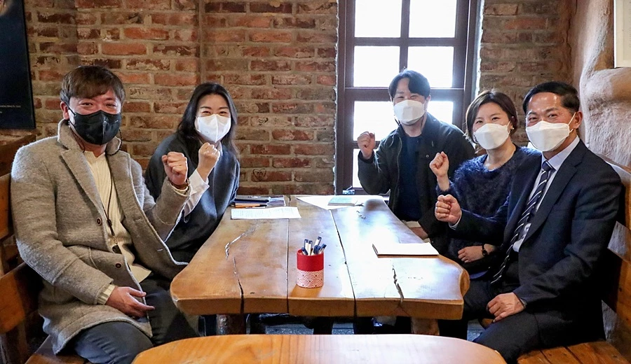 백마에서 차 한잔 두 번째 정례간담회 진행