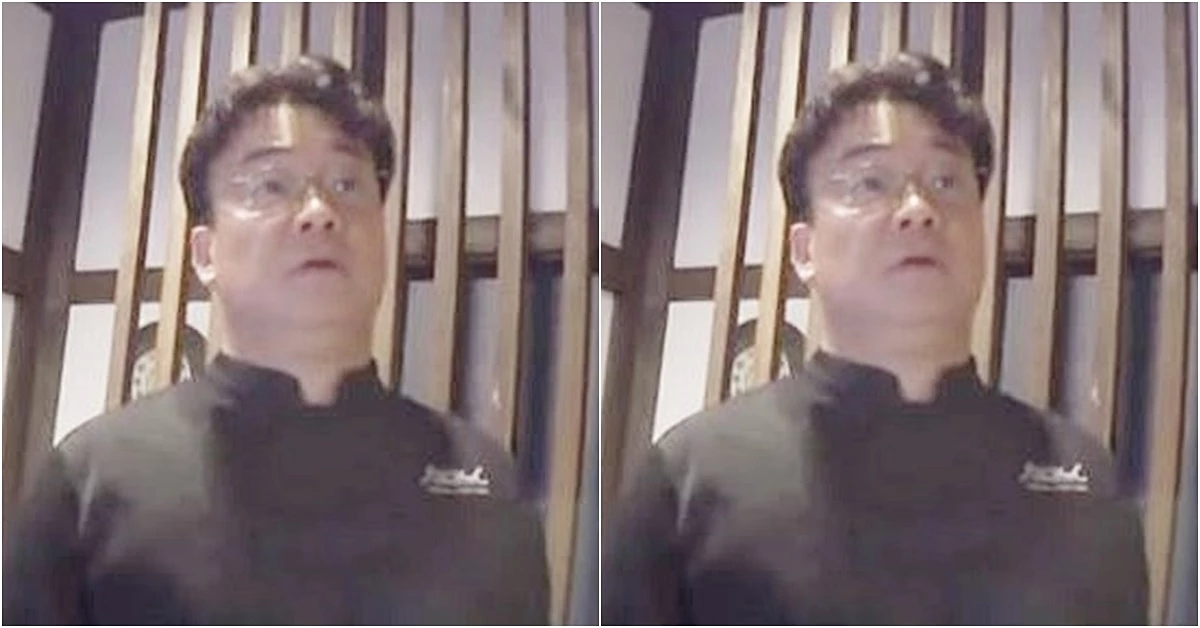 지난해 5월 방송된 SBS '맛남의 광장'에서 이나은의 아침인사를 듣고 당황하는 백종원 대표 / 이하 SBS '맛남의 광장'