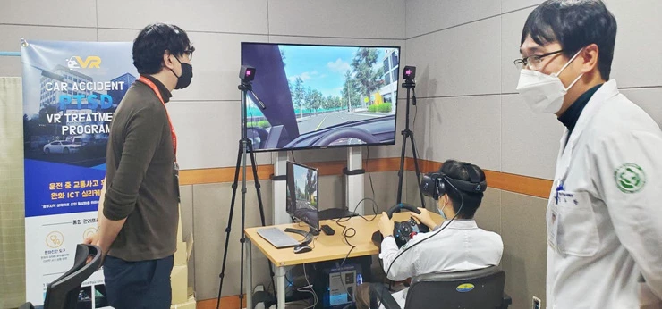 (주)스튜디오코인 운전 중 교통사고 후 PTSD완화 가상현실 기반 ICT심리케어 콘텐츠