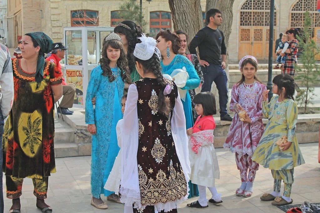 우즈벡 거리 전경 / 플리커