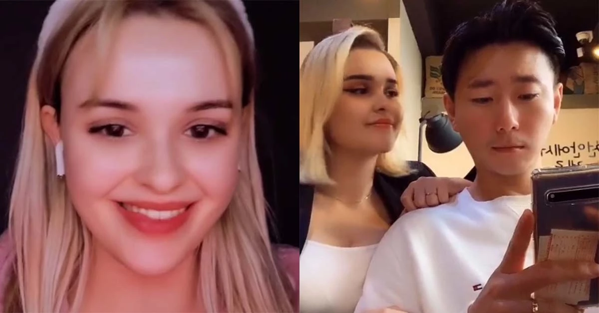 박영준씨와 그의 부인 무랏하노바 말리카씨 / 말리카씨 틱톡 영상 캡처