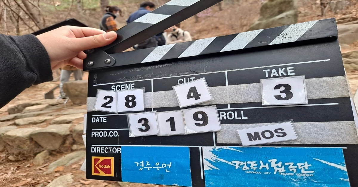 청렴 웹 드라마 '경주우먼'을 촬영하고 있다. / 경주시