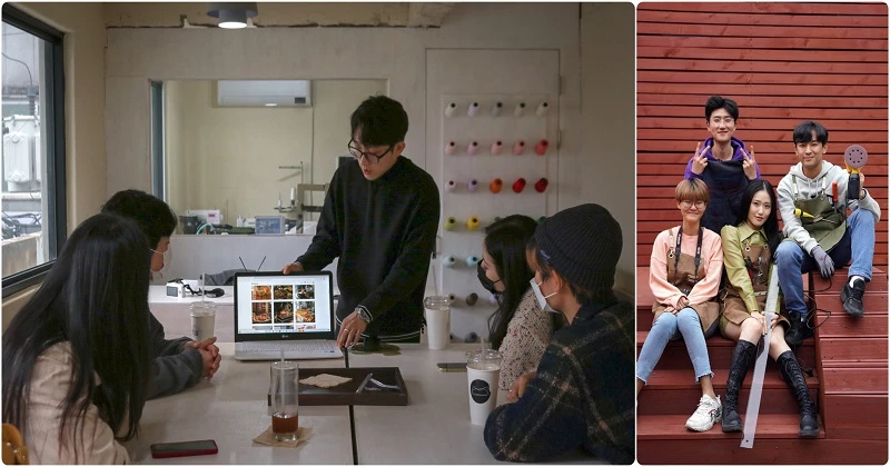 가젯을 통한 원데이 클래스, 학생 창업기업 '가젯' 구성원들 / 전북대학교