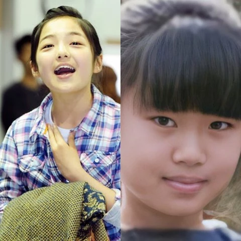 서신애와 (여자)아이들 멤버 수진 / 사진=네이트판