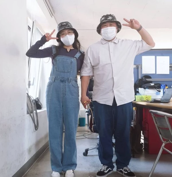 왼쪽부터 이은지, 강재준 / 이하 이은지 인스타그램