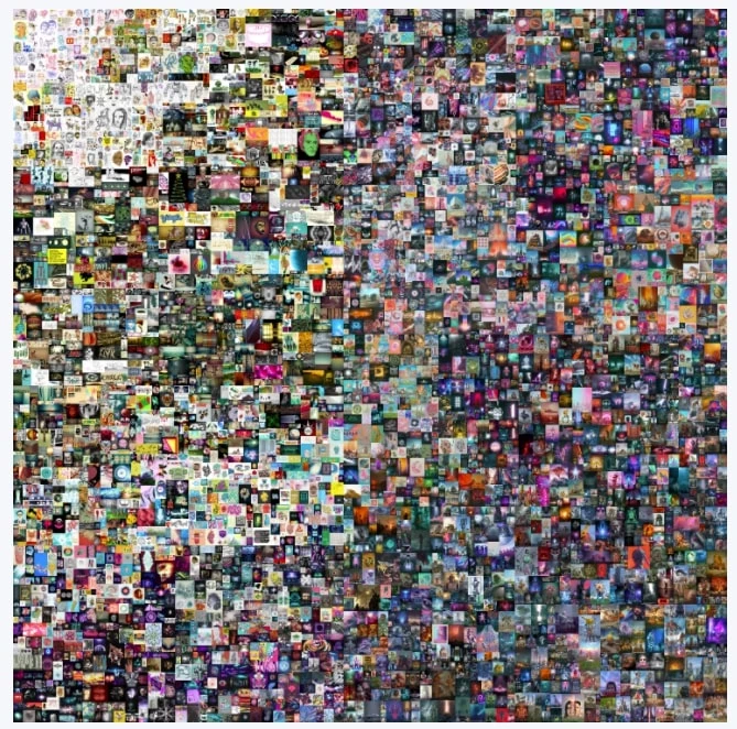 비플의 '에브리데이즈' / 크리스티