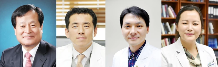 박상철·민정준·배우균·윤미선 교수(왼쪽부터)