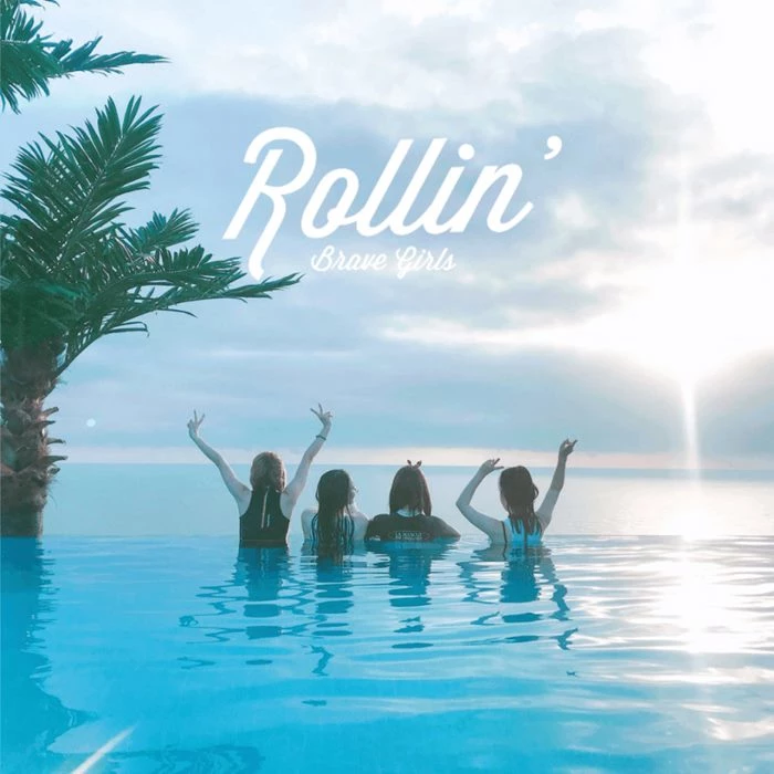 브레이브걸스 'Rollin'' 앨범 커버