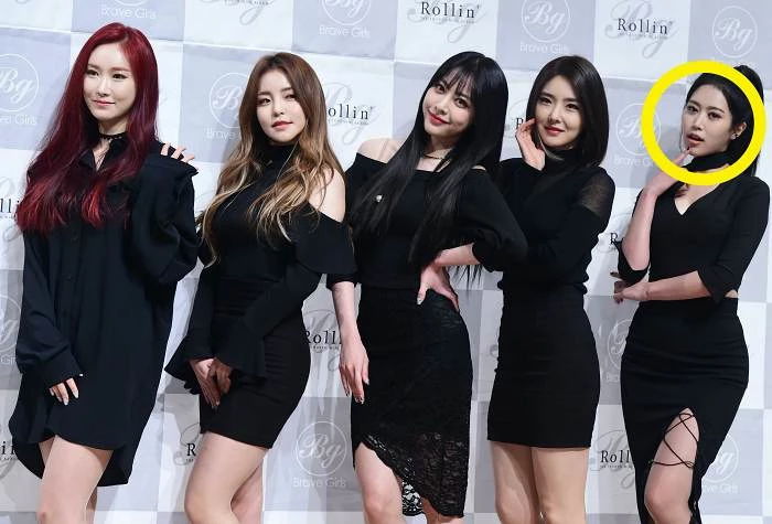 그룹 브레이브걸스. (왼쪽부터) 민영, 유정, 은지, 유나, 전 멤버 하윤 / 이하 뉴스1