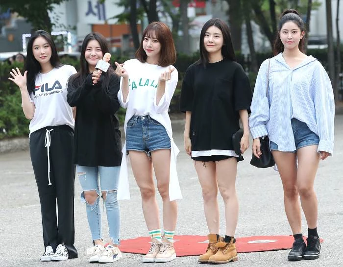 5인조 활동 당시 브레이브걸스