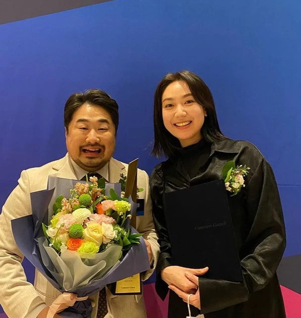 왼쪽부터 강재준, 이은형