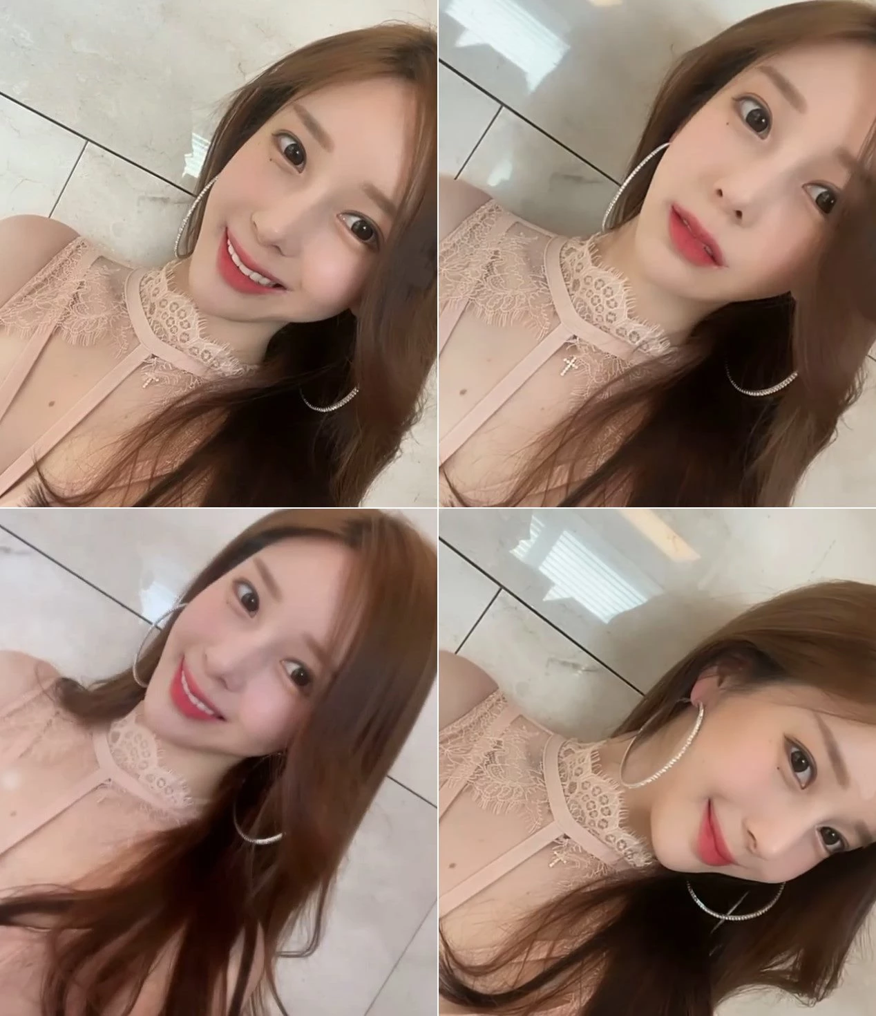 야옹이가 어플을 사용하지 않고 찍은 셀카