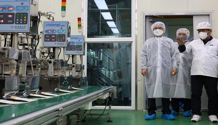 전남 무안 양파 저장업체 방문 / 농촌진흥청