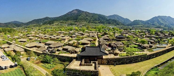 낙안읍성 남문전경