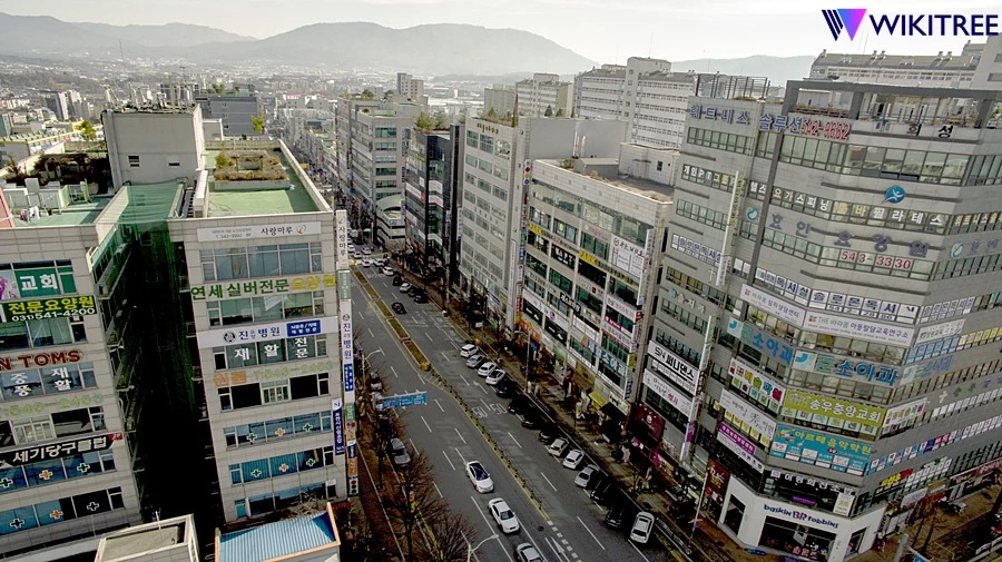 소흘읍 모습