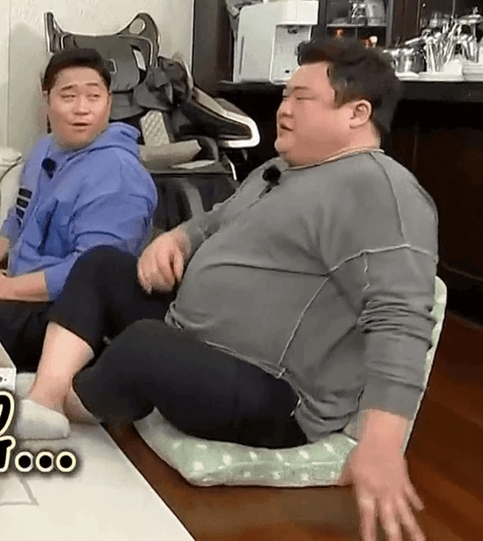 지난해 '맛있는 녀석들' 김준현 모습 / 코미디TV '맛있는 녀석들'