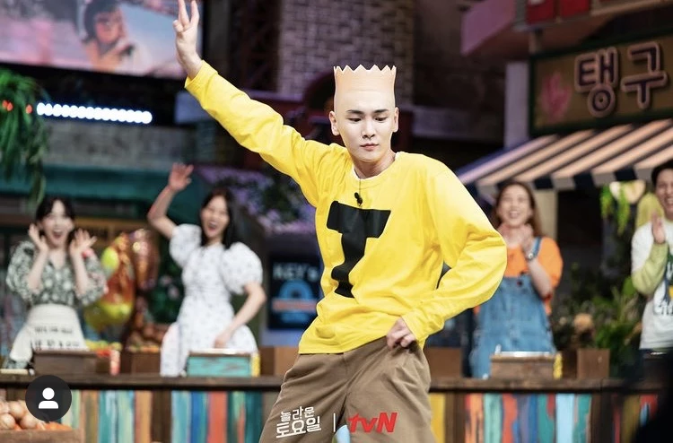 기영이 코스프레에 완벽하게 성공한 '샤이니' 키 / tvN '놀라운 토요일' 인스타그램