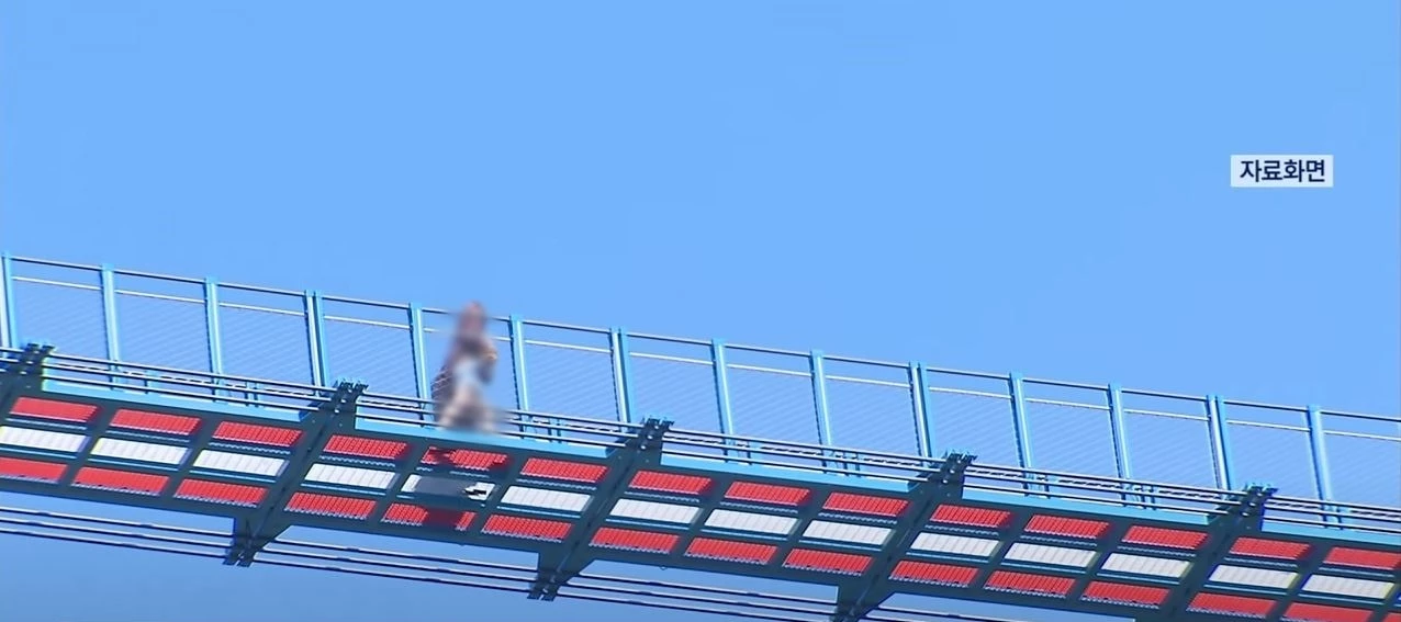 소금산 출렁다리. 자료 화면