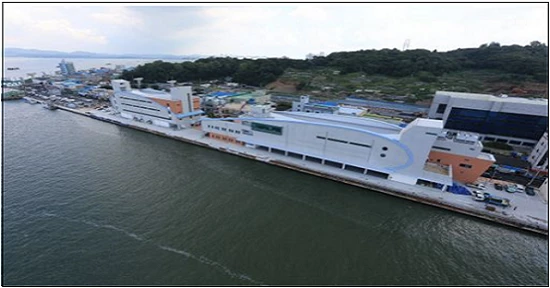 수산물연구가공거점단지 전경 / 군산시