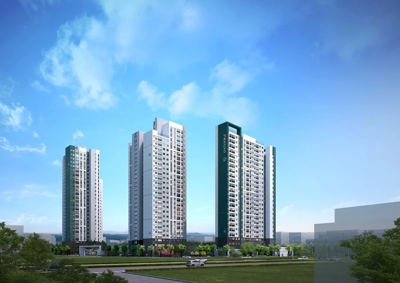 단지 투시도 / 대우건설