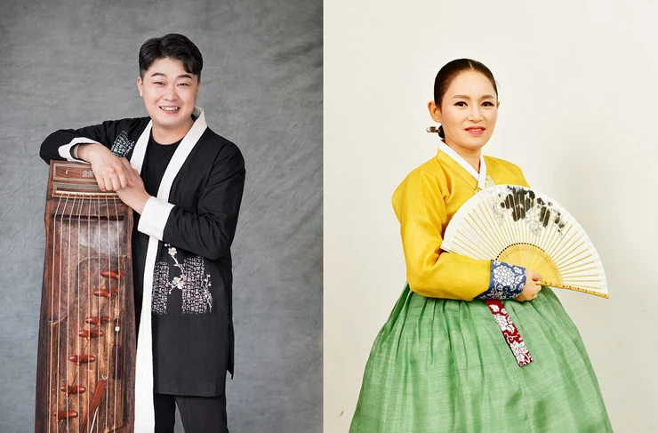 유세윤 아쟁산조(왼쪽)ㆍ하미순 흥보가